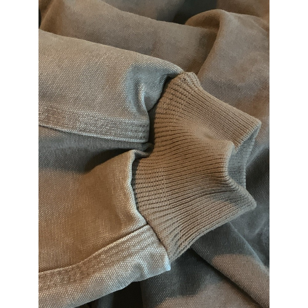 Vintage Carhartt Hooded Jacket J130‎ BRN Brown Size XL Nice Condition Light Wear - Picture 11 of 15